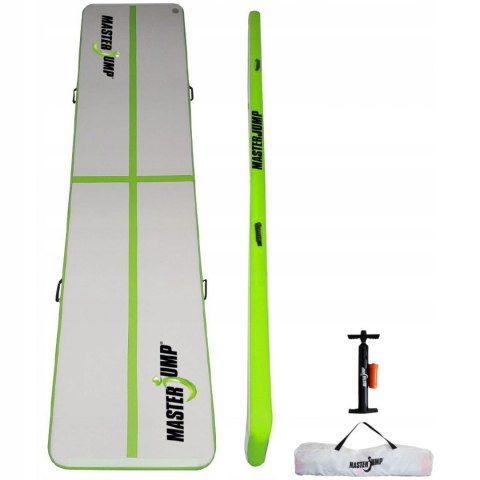 AirTrack Dmuchana Mata Gimnastyczna MASTER 400 x 100 x 10 cm Grey-Green AirTrack Dmuchana Mata Gimnastyczna MASTER 400 x 100 x 10 cm Grey-Green