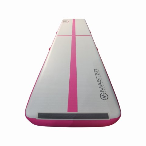 Airtrack Mata Gimnastyczna MASTER 400 x 100 x 20 cm Różowa-Szara Airtrack Mata Gimnastyczna MASTER 400 x 100 x 20 cm Różowa-Szara