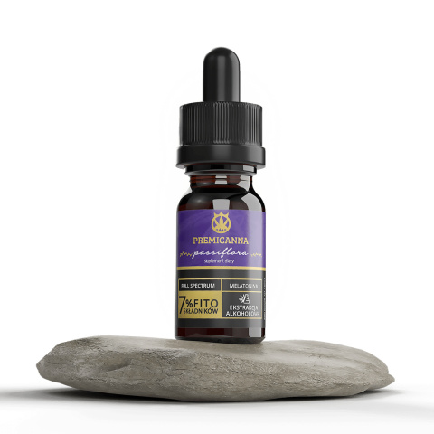 Olej CBD 7% z Melatoniną, Passiflorą i Melisą – Naturalne Wsparcie dla Zdrowego Snu Olej CBD 7% z Melatoniną, Passiflorą i Melisą – Naturalne Wsparcie dla Zdrowego Snu