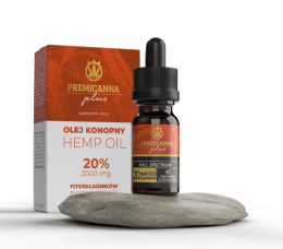 Olejek CBD 20% + 4% CBG Full Spectrum – Naturalna Synergia Kannabinoidów