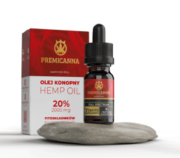 Olejek CBD 20% Full Spectrum – Maksymalne Wsparcie Organizmu
