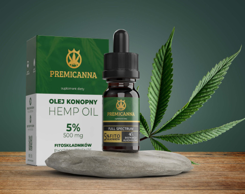 Olej CBD 5% Full Spectrum – 500 mg CBD Olej CBD 5% Full Spectrum – 500 mg CBD