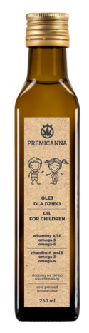 Olej dla Dzieci Zimnotłoczony 250ml Kompozycja