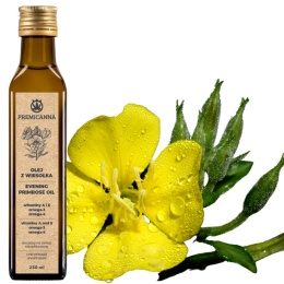 Olej z Wiesiołka Zimnotłoczony 250ml