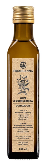 Olej z ogórecznika 250ml
