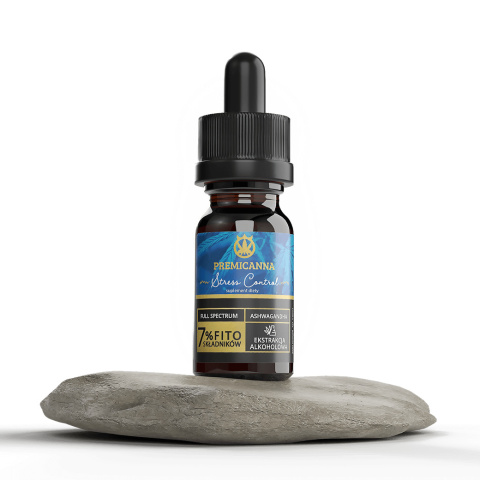 Olejek CBD 7% Stress Control z Ashwagandhą – Naturalna Energia i Redukcja Stresu Olejek CBD 7% Stress Control z Ashwagandhą – Naturalna Energia i Redukcja Stresu
