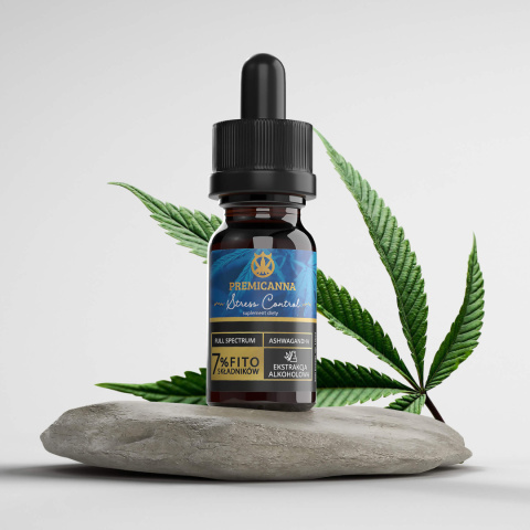 Olejek CBD 7% Stress Control z Ashwagandhą – Naturalna Energia i Redukcja Stresu Olejek CBD 7% Stress Control z Ashwagandhą – Naturalna Energia i Redukcja Stresu
