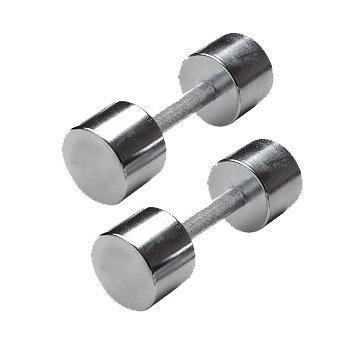 Chromowane Hantle Spartan 2 x 2 kg Chromowane Hantle Spartan 2 x 2 kg