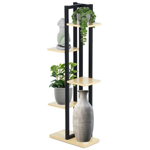 Kwietnik metalowy 5-poziomowy 116,5 cm Kwietnik metalowy 5-poziomowy 116,5 cm