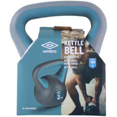 HANTLA KOMPOZYTOWA KETTLEBELL 2 KG ODWAŻNIK UMBRO HANTLA KOMPOZYTOWA KETTLEBELL 2 KG ODWAŻNIK UMBRO
