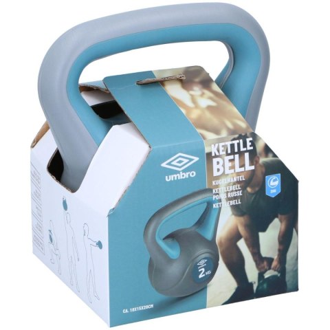 HANTLA KOMPOZYTOWA KETTLEBELL 2 KG ODWAŻNIK UMBRO HANTLA KOMPOZYTOWA KETTLEBELL 2 KG ODWAŻNIK UMBRO