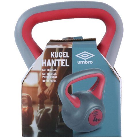 HANTLA KOMPOZYTOWA KETTLEBELL 4 KG ODWAŻNIK UMBRO HANTLA KOMPOZYTOWA KETTLEBELL 4 KG ODWAŻNIK UMBRO