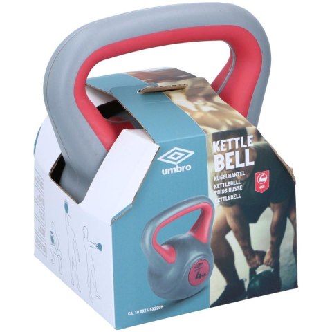 HANTLA KOMPOZYTOWA KETTLEBELL 4 KG ODWAŻNIK UMBRO HANTLA KOMPOZYTOWA KETTLEBELL 4 KG ODWAŻNIK UMBRO