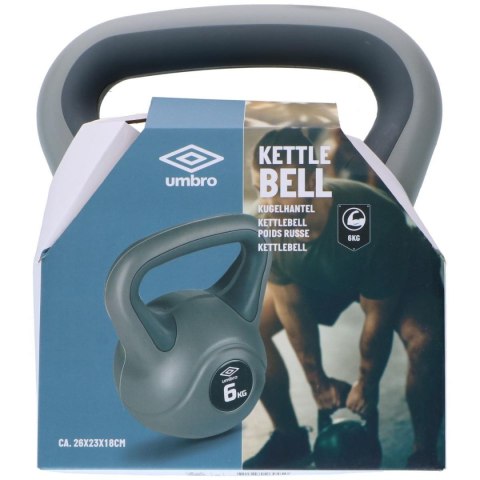 HANTLA KOMPOZYTOWA KETTLEBELL 6 KG ODWAŻNIK UMBRO HANTLA KOMPOZYTOWA KETTLEBELL 6 KG ODWAŻNIK UMBRO