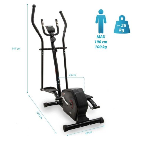 ORBITREK TRENAŻER ELIPTYCZNY CROSSTRAINER E580 EB FIT ORBITREK TRENAŻER ELIPTYCZNY CROSSTRAINER E580 EB FIT