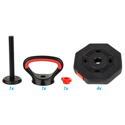 HANTLA KOMPOZYTOWA KETTLEBELL 10 KG(4X2,5KG) EB FIT HANTLA KOMPOZYTOWA KETTLEBELL 10 KG(4X2,5KG) EB FIT