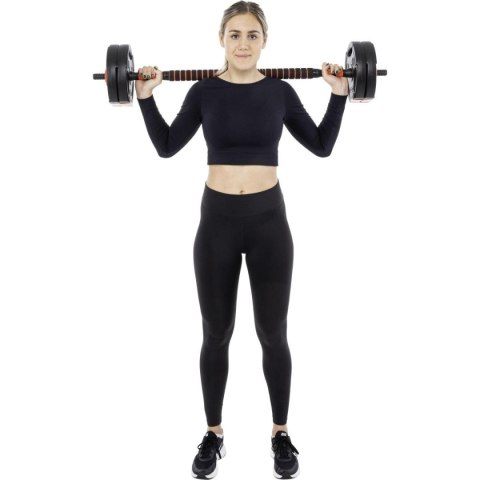 Hantla sztanga składana kompozytowa 20kg Pure 2 Improve 2w1