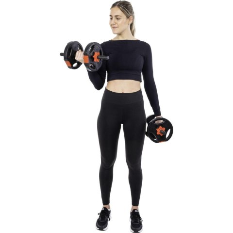 Hantla sztanga składana kompozytowa 20kg Pure 2 Improve 2w1