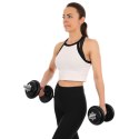 Hantle żeliwne 19kg walizka Enero Fit zestaw 2x9,5kg regulowane