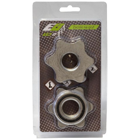 ZACISK NA GRYF CHROM KPL 2 SZT ENERO FIT fi25,4MM ZACISK NA GRYF CHROM KPL 2 SZT ENERO FIT fi25,4MM