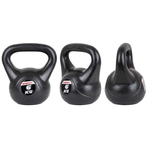 HANTLA KOMPOZYTOWA KETTLEBELL 6 KG ODWAŻNIK ENERO FIT HANTLA KOMPOZYTOWA KETTLEBELL 6 KG ODWAŻNIK ENERO FIT