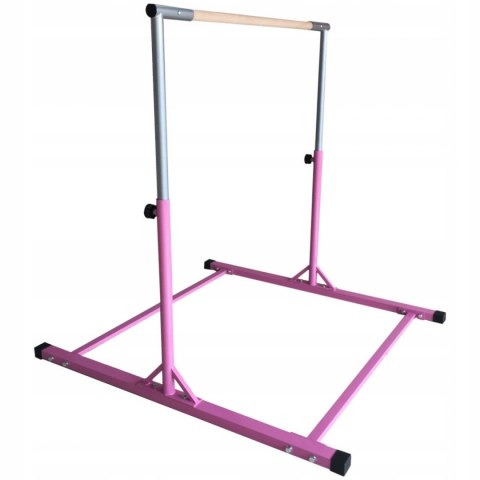 Drążek Gimnastyczny Wolnostojący 150 cm Różowy Drążek Gimnastyczny Wolnostojący 150 cm Różowy