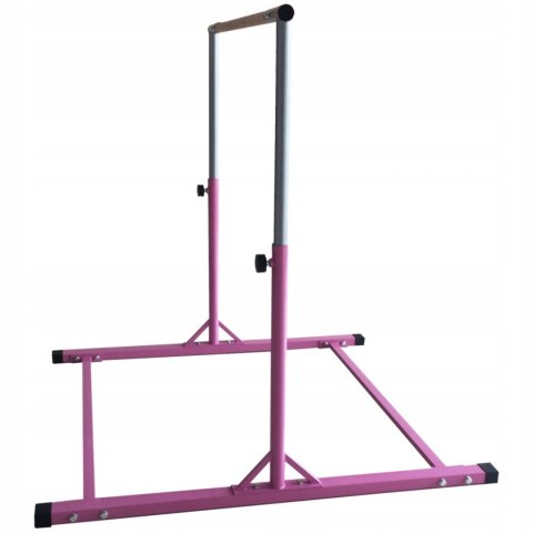 Drążek Gimnastyczny Wolnostojący 150 cm Różowy Drążek Gimnastyczny Wolnostojący 150 cm Różowy