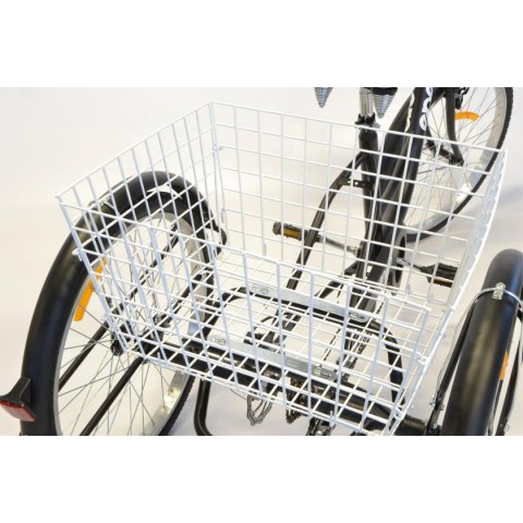 ROWER 3-KOŁOWY 24 CZARNY SHIMANO 6-biegowy ROWER 3-KOŁOWY 24 CZARNY SHIMANO 6-biegowy