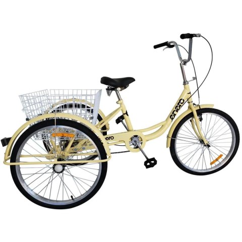 ROWER 3-KOŁOWY 24 WANILIOWY SHIMANO 6-biegowy ROWER 3-KOŁOWY 24 WANILIOWY SHIMANO 6-biegowy