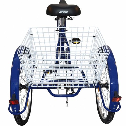 ROWER 3-KOŁOWY SKŁADANY 24 GRANATOWY SHIMANO 7-BIEGOWY ROWER 3-KOŁOWY SKŁADANY 24 GRANATOWY SHIMANO 7-BIEGOWY