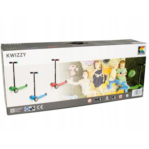 HULAJNOGA 3 KOŁOWA BALANSOWA KETTLER KWIZZY CZERWONA HULAJNOGA 3 KOŁOWA BALANSOWA KETTLER KWIZZY CZERWONA