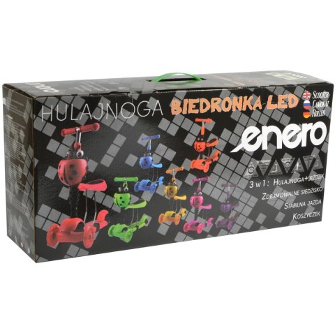 HULAJNOGA BALANSOWA JEŹDZIK 3W1 ENERO BIEDRONKA FIOLETOWA HULAJNOGA BALANSOWA JEŹDZIK 3W1 ENERO BIEDRONKA FIOLETOWA
