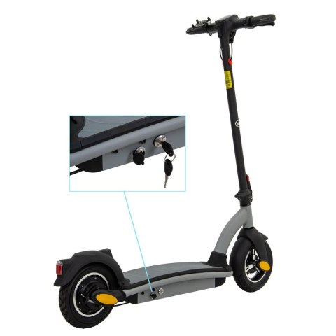 HULAJNOGA ELEKTRYCZNA 36V 500W 8AH SREBRNA HULAJNOGA ELEKTRYCZNA 36V 500W 8AH SREBRNA