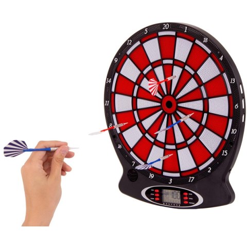 DART ELEKTRONICZNY ENERO 43CM CZERWONY DART ELEKTRONICZNY ENERO 43CM CZERWONY