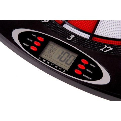 DART ELEKTRONICZNY ENERO 43CM CZERWONY DART ELEKTRONICZNY ENERO 43CM CZERWONY