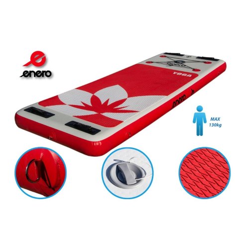 ZESTAW - DESKA SUP YOGA 130KG DMUCHANA ENERO 250x91x15CM ZESTAW - DESKA SUP YOGA 130KG DMUCHANA ENERO 250x91x15CM