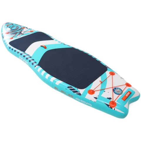 ZESTAW - DESKA SUP 140KG DMUCHANA ENERO 320x91x15CM SEA ZESTAW - DESKA SUP 140KG DMUCHANA ENERO 320x91x15CM SEA