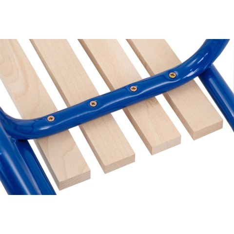 SANKI METALOWE MOCNE KUBUŚ NIEBIESKIE SANKI METALOWE MOCNE KUBUŚ NIEBIESKIE