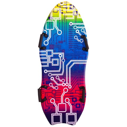 ŚLIZG ZJAZD PIANKOWY DWUOSOBOWY WIELOKOLOROWY 122x51x2,2CM ENERO ŚLIZG ZJAZD PIANKOWY DWUOSOBOWY WIELOKOLOROWY 122x51x2,2CM ENERO