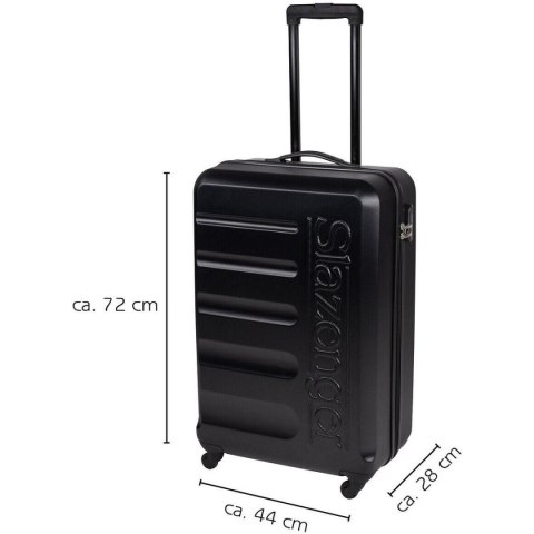 ZESTAW 3 WALIZEK 18/22/26 CALE CZARNE SLAZENGER ZESTAW 3 WALIZEK 18/22/26 CALE CZARNE SLAZENGER