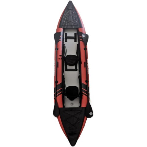 KAJAK 2-OSOBOWY SET 385x96x42CM LAMINOWANY PVC 200KG ENERO KAJAK 2-OSOBOWY SET 385x96x42CM LAMINOWANY PVC 200KG ENERO
