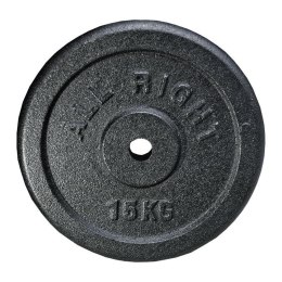 OBCIĄŻENIE ALLRIGHT CZARNE 15kg