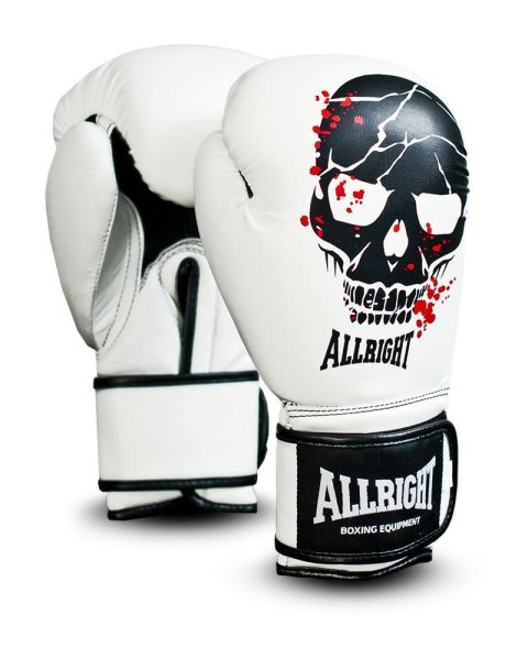 RĘKAWICE BOKSERSKIE SKULL 10oz białe RĘKAWICE BOKSERSKIE SKULL 10oz białe