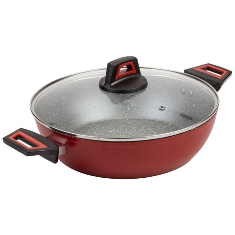 GARNEK RONDEL OKRĄGŁY 28CM Z POKRYWĄ SZKLANĄ 3,8L GARNEK RONDEL OKRĄGŁY 28CM Z POKRYWĄ SZKLANĄ 3,8L