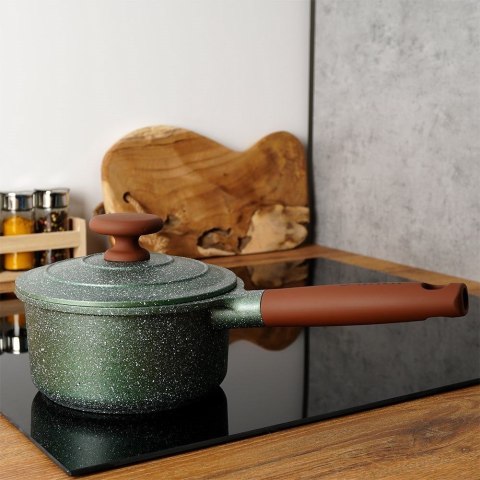 GRANITOWY RONDEL Z POKRYWKĄ GARNEK 16 CM 1,5L GRANITOWY RONDEL Z POKRYWKĄ GARNEK 16 CM 1,5L