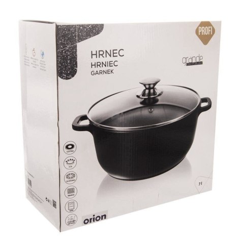 Garnek granitowy indukcja GRANDE ORION 7 l 28 cm Garnek granitowy indukcja GRANDE ORION 7 l 28 cm