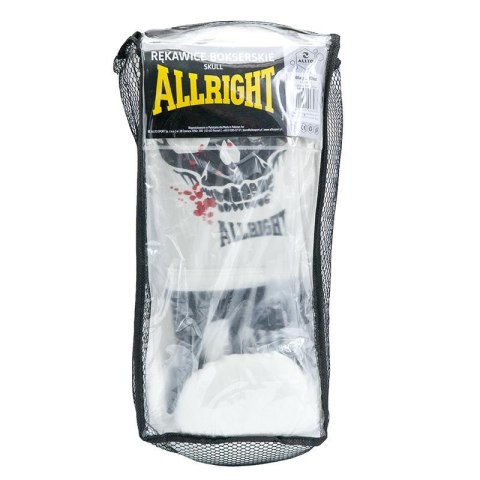 RĘKAWICE BOKSERSKIE SKULL 12oz białe RĘKAWICE BOKSERSKIE SKULL 12oz białe