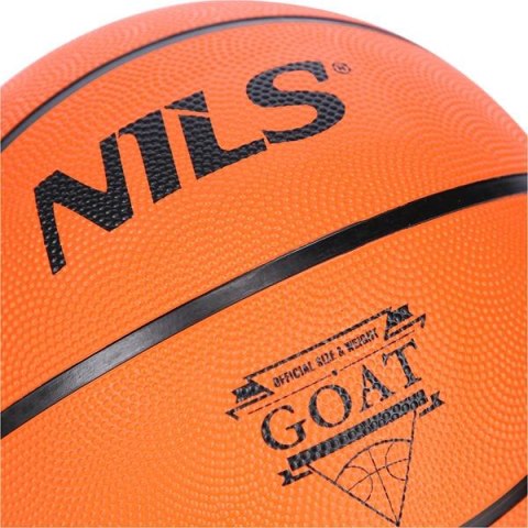 NPK272 PIŁKA DO KOSZYKÓWKI POMARAŃCZOWA GOAT 7 NILS NPK272 PIŁKA DO KOSZYKÓWKI POMARAŃCZOWA GOAT 7 NILS