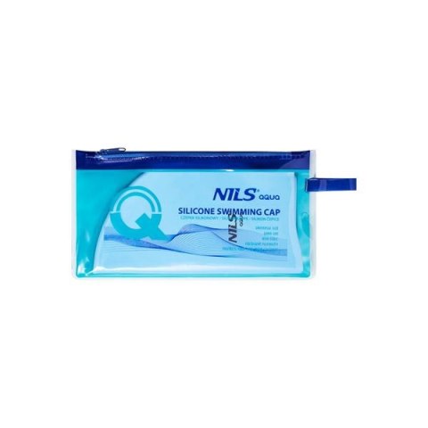 NQC JEDNOKOLOROWY BL01 JASNONIEBIESKI CZEPEK SILIKONOWY NILS AQUA NQC JEDNOKOLOROWY BL01 JASNONIEBIESKI CZEPEK SILIKONOWY NILS AQUA