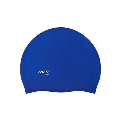 NQC JEDNOKOLOROWY BL04 CIEMNONIEBIESKI CZEPEK SILIKONOWY NILS AQUA NQC JEDNOKOLOROWY BL04 CIEMNONIEBIESKI CZEPEK SILIKONOWY NILS AQUA